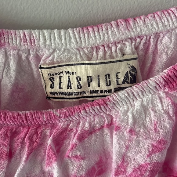 Cropped off the shoulder tie-dye - Picture 4 of 4